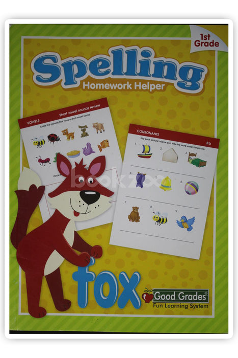 Spelling homework- Fox