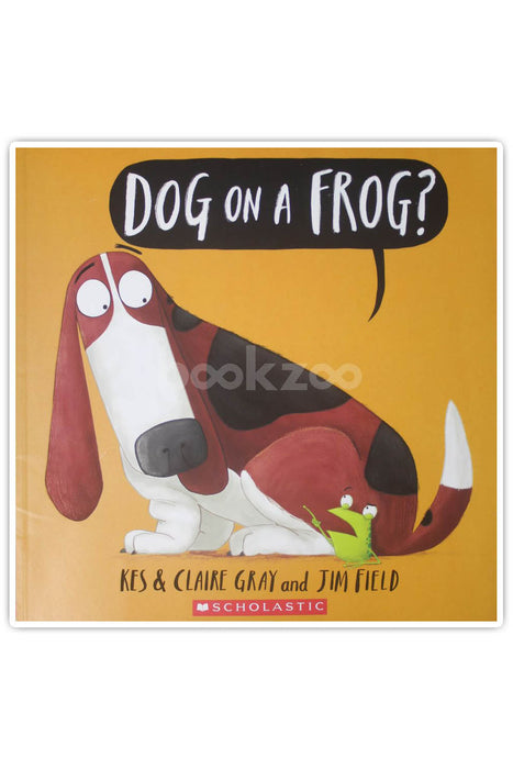 Dog on a frog?