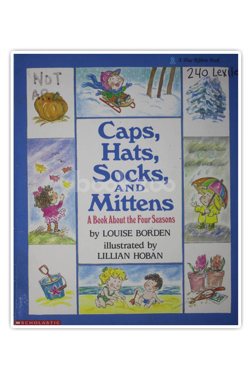 A Book About The Four Seasons Caps, Hats, Socks, and Mittens