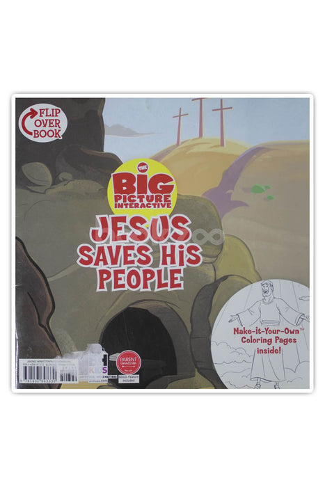 The Birth of a King/Jesus Saves His People Flip-Over Book 