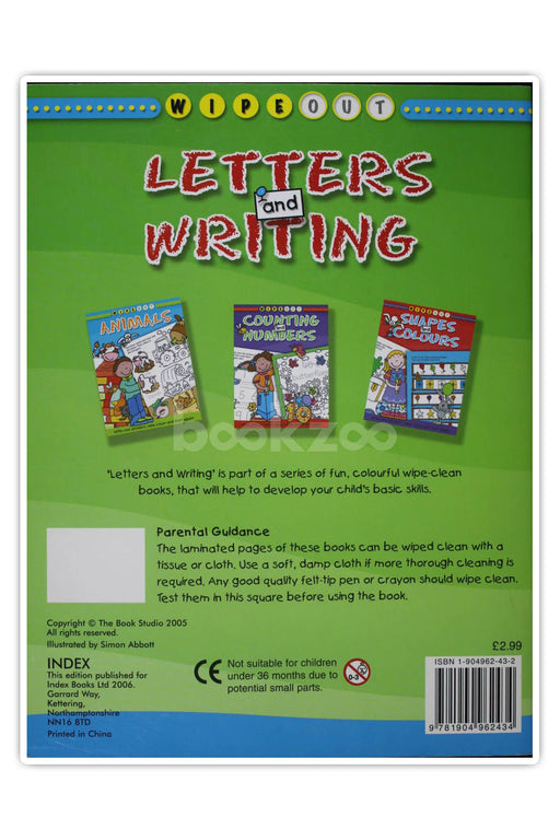 Wipe out-Letters and writing