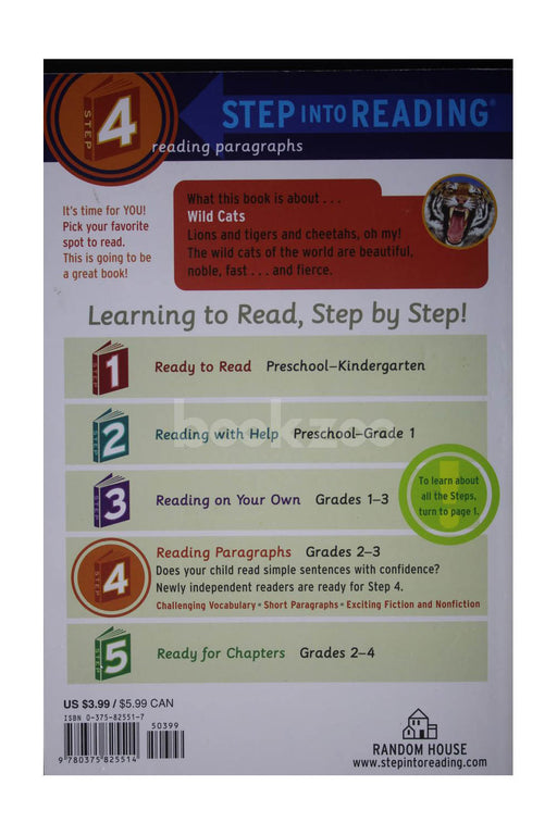 Step into reading-Wild Cats-Level 4