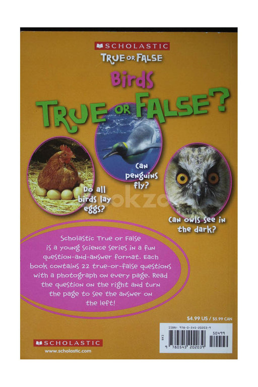 Birds (Scholastic True Or False)