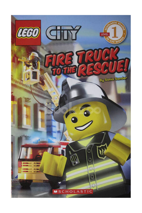 Scholastic reader-Lego city Fire Truck to the Rescue-Level 1