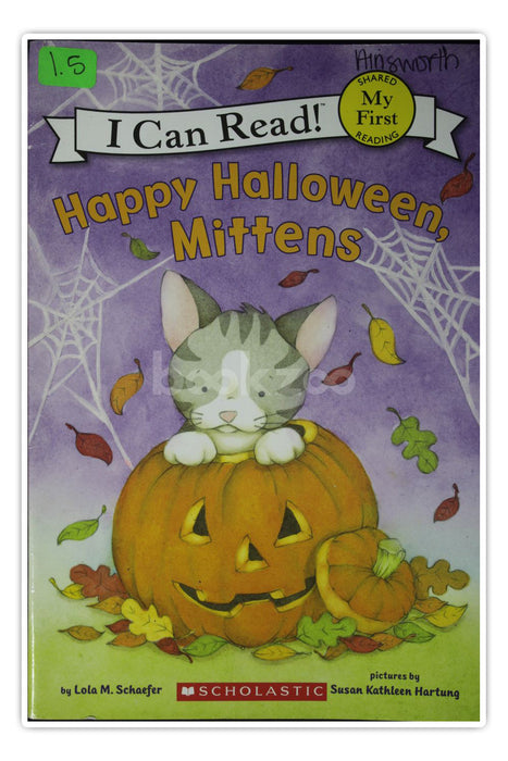I can read-Happy Halloween, Mittens-Level 1
