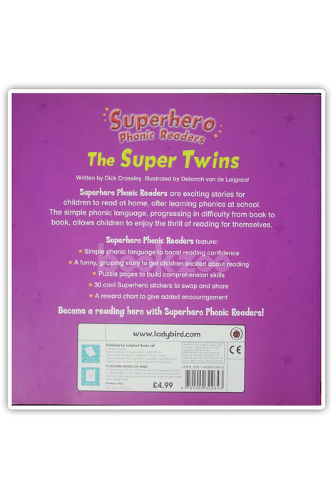 Superhero Phonics Readers the Super Twins Level 7