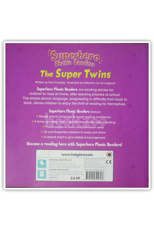 Superhero Phonics Readers the Super Twins Level 7