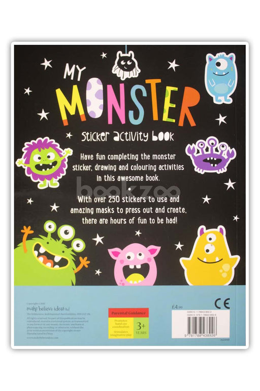 My Monster Sticker Activity Book