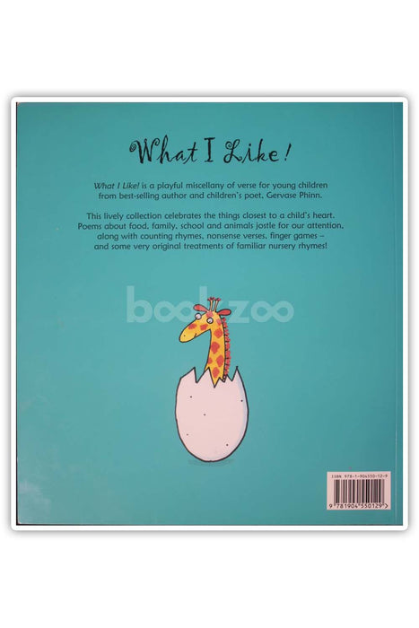 What I Like!: Poems for the Very Young