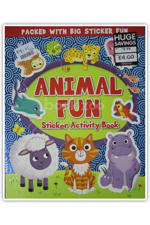 Animal Fun Sticker Activity Book 