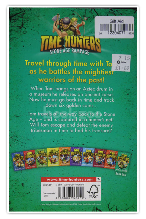 Time hunters : stone age rampage Battle the mightiest !