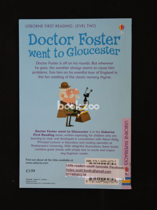 DOCTOR FOSTER WENT TO GLOUCESTER