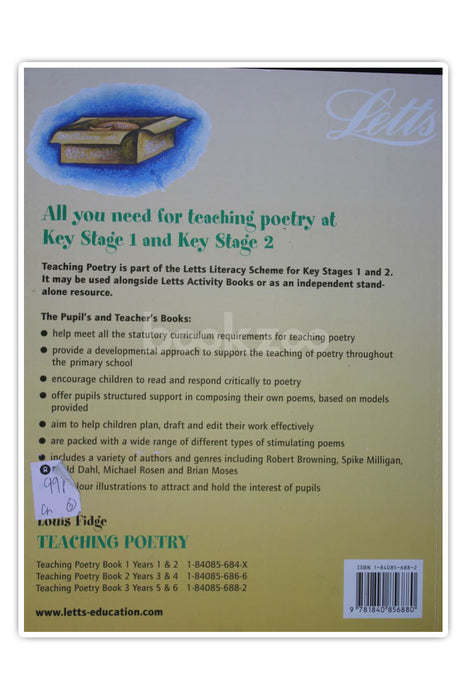 Teaching Poetry: Book three