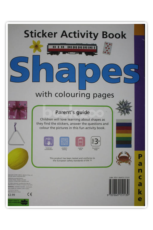 Shapes: Sticker activity book