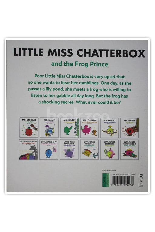 Little Miss chatterbox and the frog prince