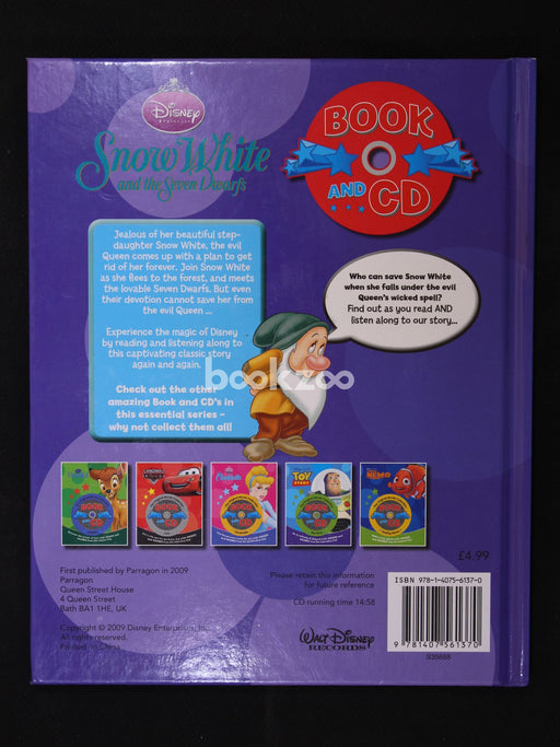 Snow White and the Seven Dwarfs (Disney Book &amp; CD)