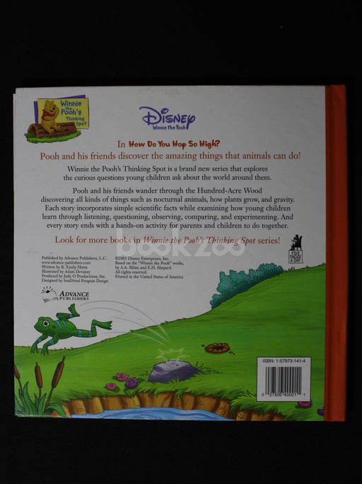 Disney winnie the pooh :How do you hop so high ? 