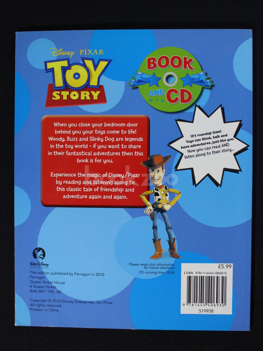 Disney: Toy Story-Book And Cd