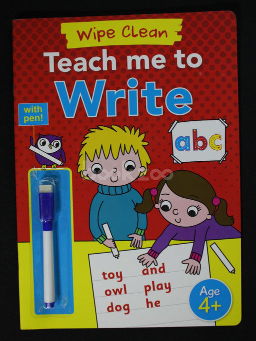 Wipe Clean: Teach me to write abc