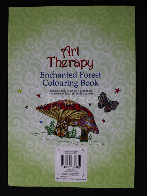 Art Therapy: Enchanted Forest Colouring Book