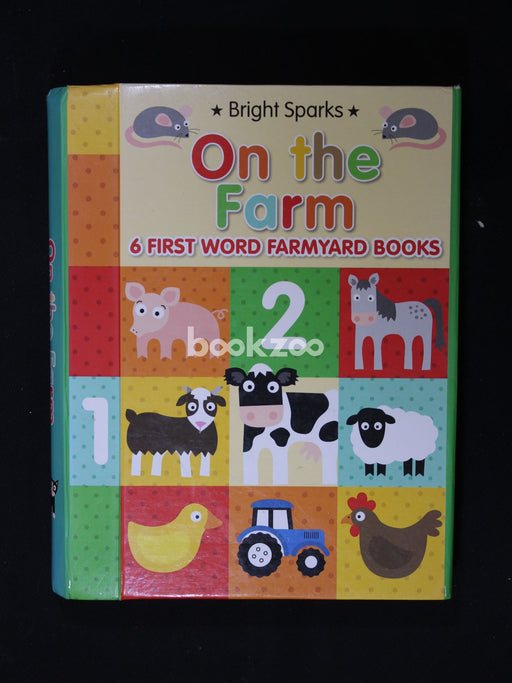 On the Farm 6 First Word Farmyard books