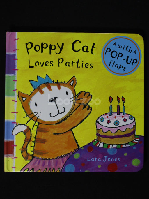 Poppy Cat Loves Parties!: With pop-up flaps