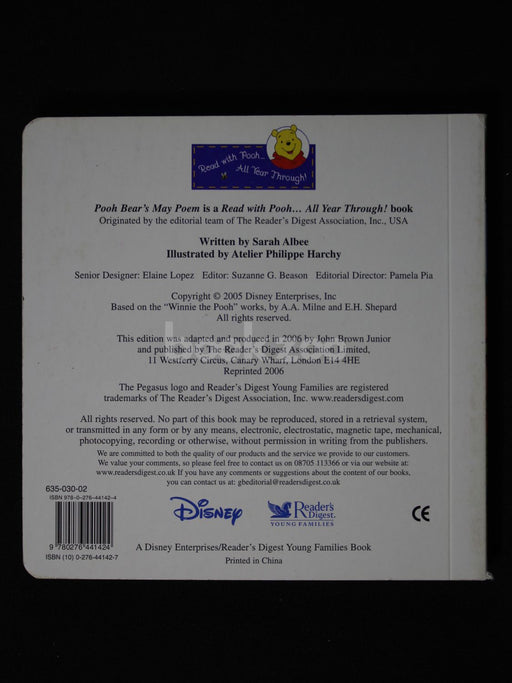 Disney: Pooh Bear's May Poem