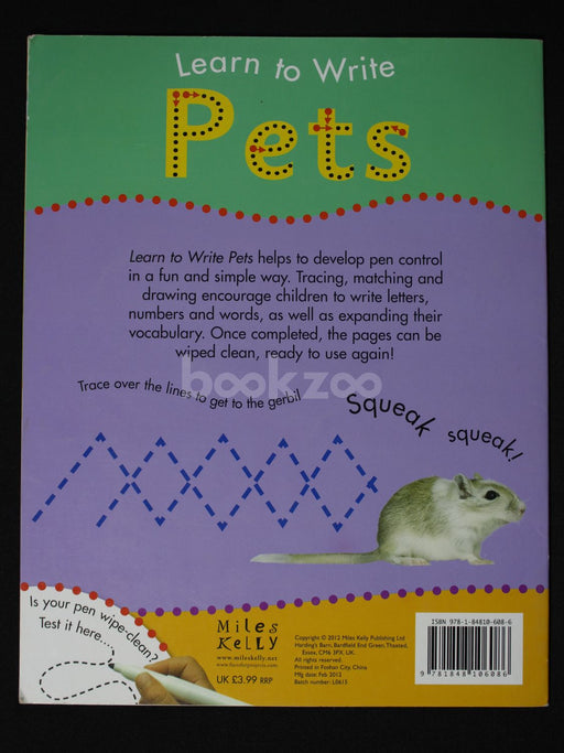 Learn To Write: Pets