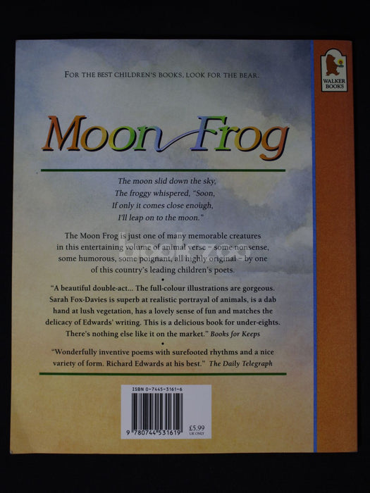 Moon Frog; Animal Poems for Young Children