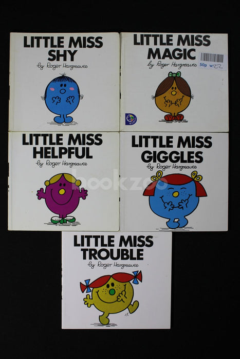The Little Miss Collection Set of 5 small books(Number 6-10)