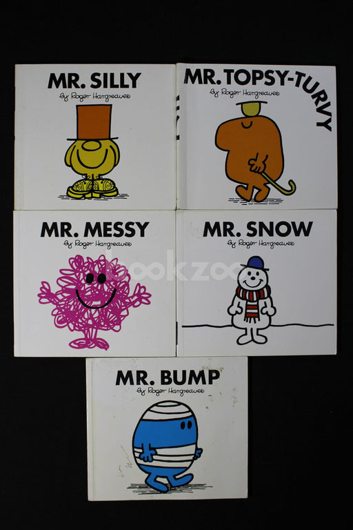 The Mr. Men Collection Set of 5 small books(Number 6-10)
