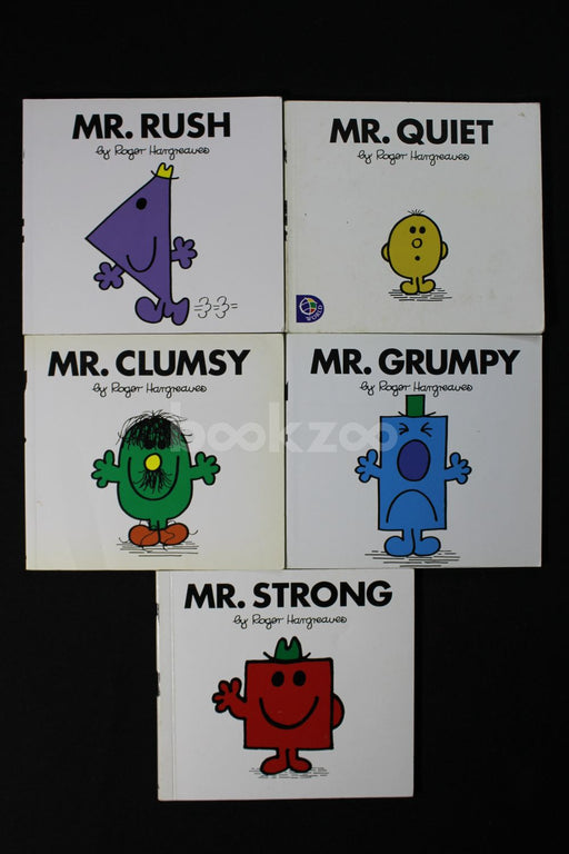 The Mr. Men Collection Set of 5 small books(Number 26-30)