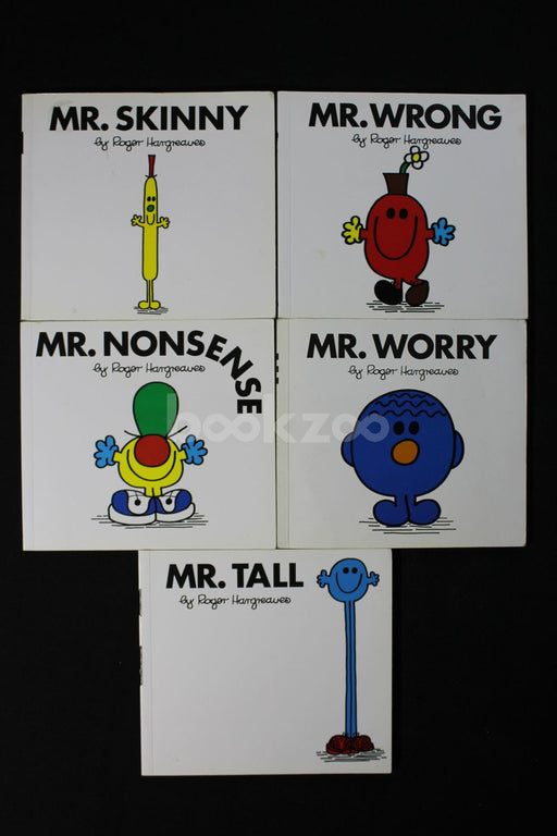 The Mr. Men Collection Set of 5 small books(Number 31-35)