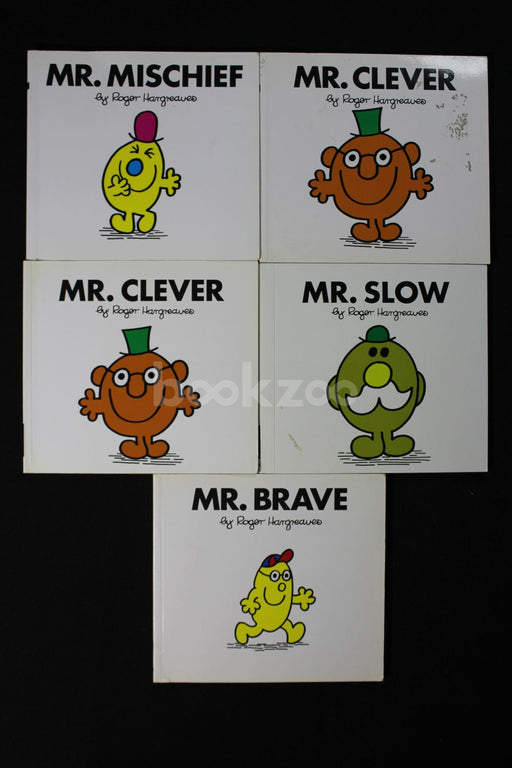 The Mr. Men Collection Set of 5 small books(Number 36-40)