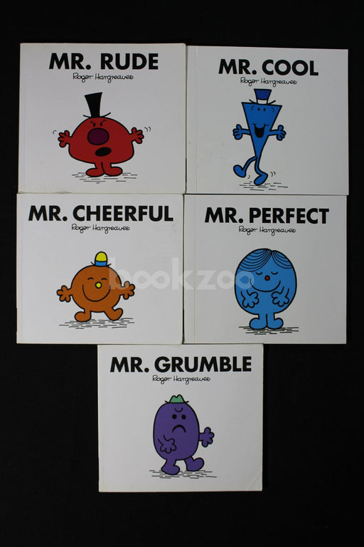 The Mr. Men Collection Set of 5 small books(Number 41-45)