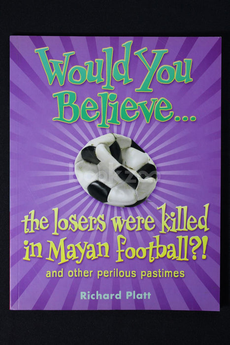 Would You Believe...the Losers Were Killed in Mayan Football?