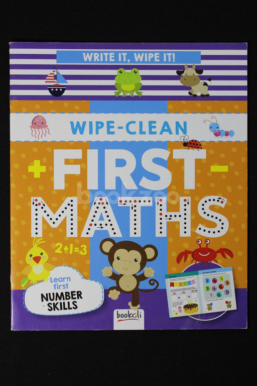Write It, Wipe It: Wipe-Clean- First Maths 