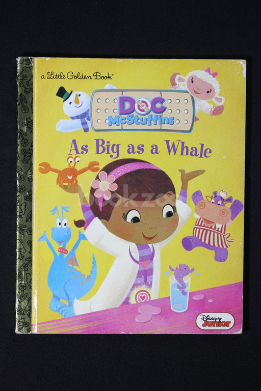 Doc McStuffins: As Big as a Whale(Little Golden Book)