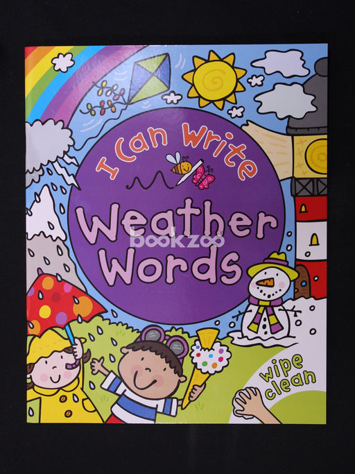 I Can Write Weather words