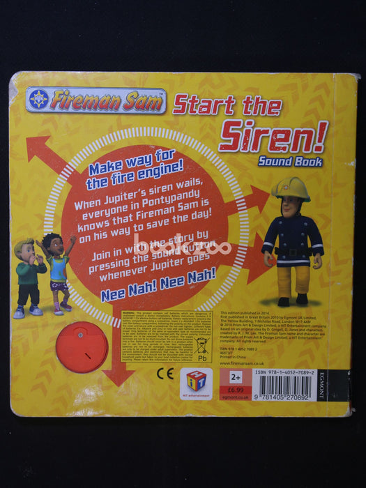 Fireman Sam: Start the Siren! Emergency Sound Book