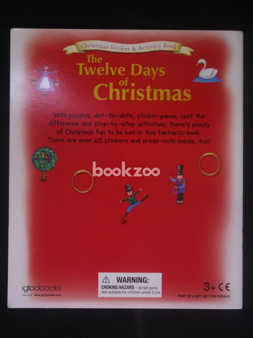 The Twelve days of christmas activity book