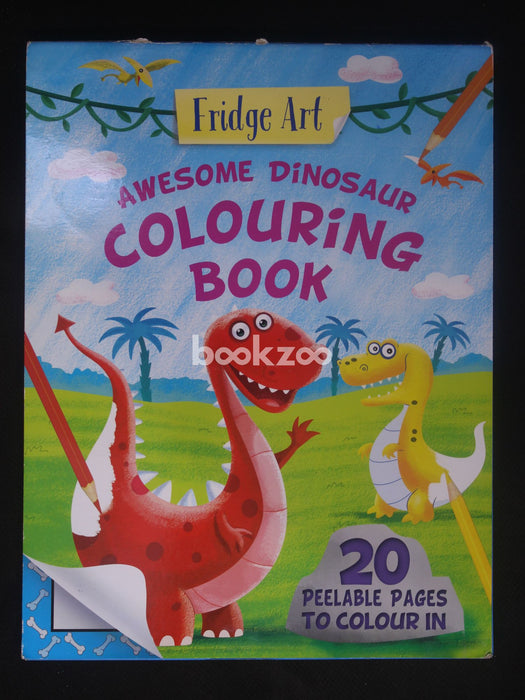 Awesome Dinosaur colouring book