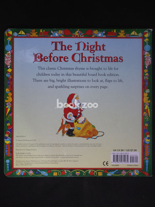 The Night Before Christmas: The Classic Rhyme with Flaps to Lift and Sparkling Surprises!