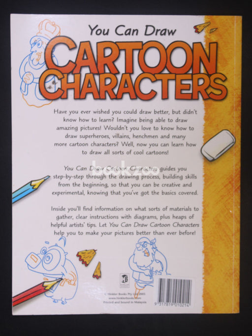 You can draw cartoon characters