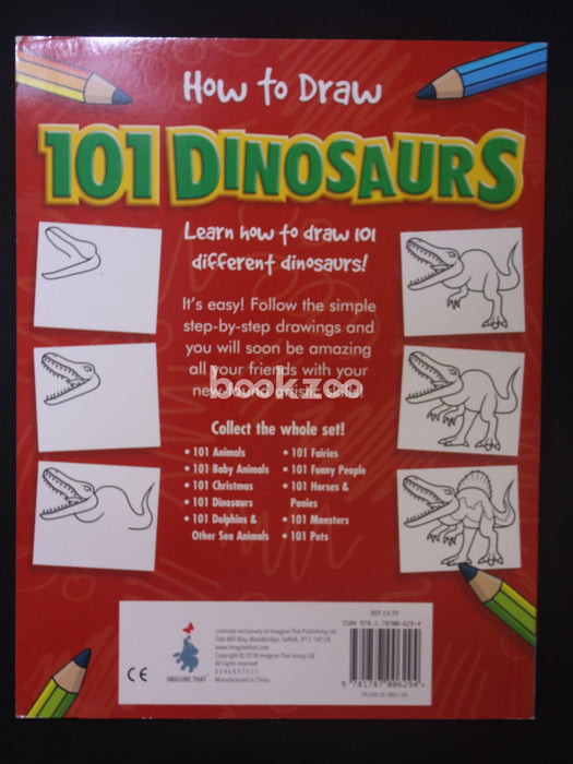 How to Draw 101 Dinosaurs