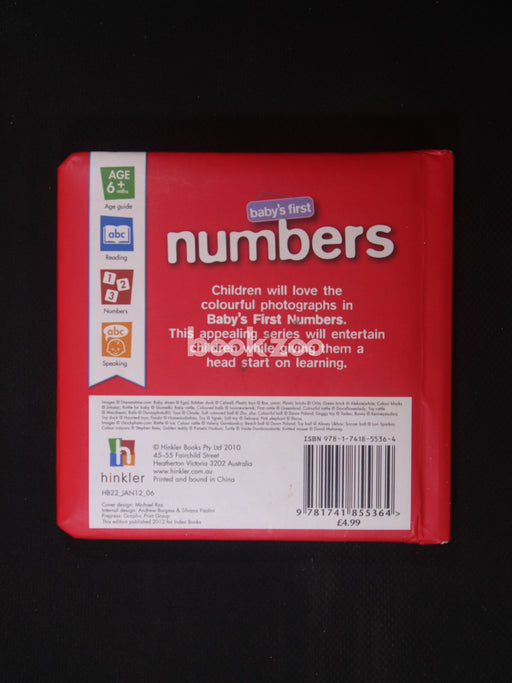 Numbers (Baby's First Padded books)