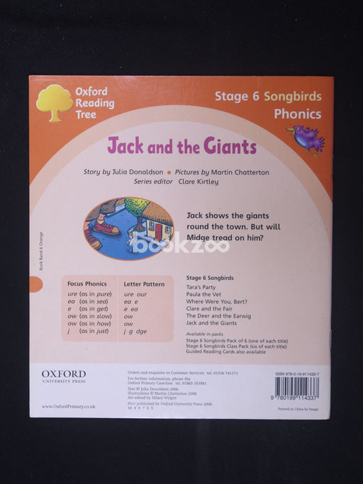 Jack and the Giants: A Play (Ort Songbirds Phonics Stage 6)