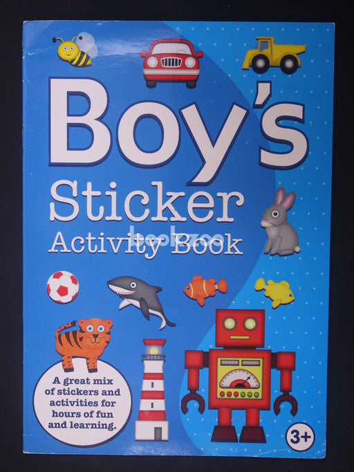 Boys's Sticker Activity Book