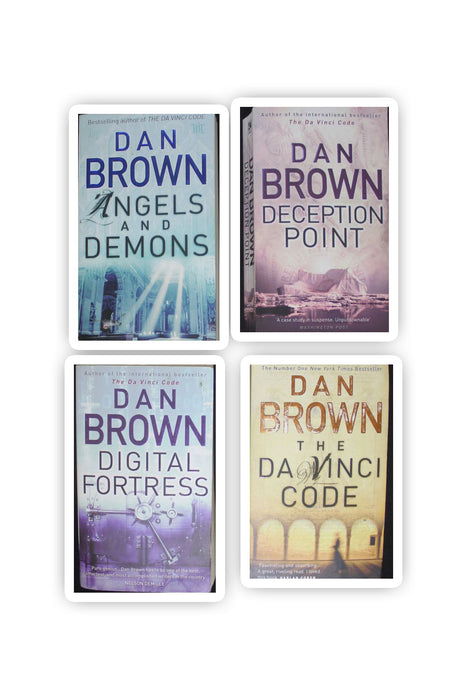 Dan brown : Angle and Demons/Deception point/Digital fortress/The Da-vinci code