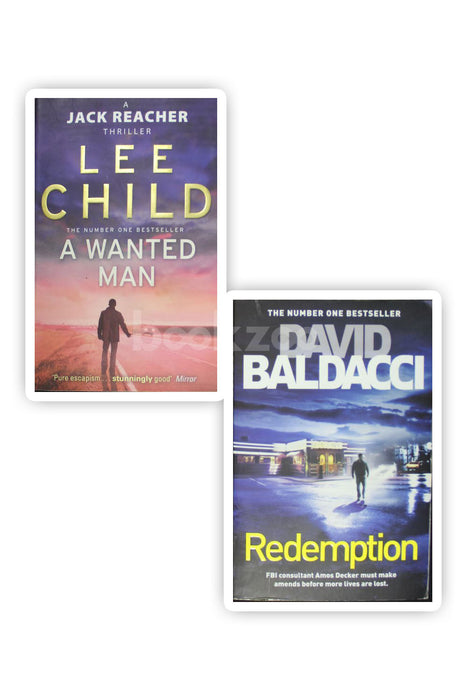 Lee Child : A wanted man/David Baldacci : Redemption